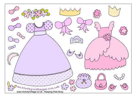 printable paper dolls and clothes