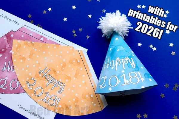 printable party hat template