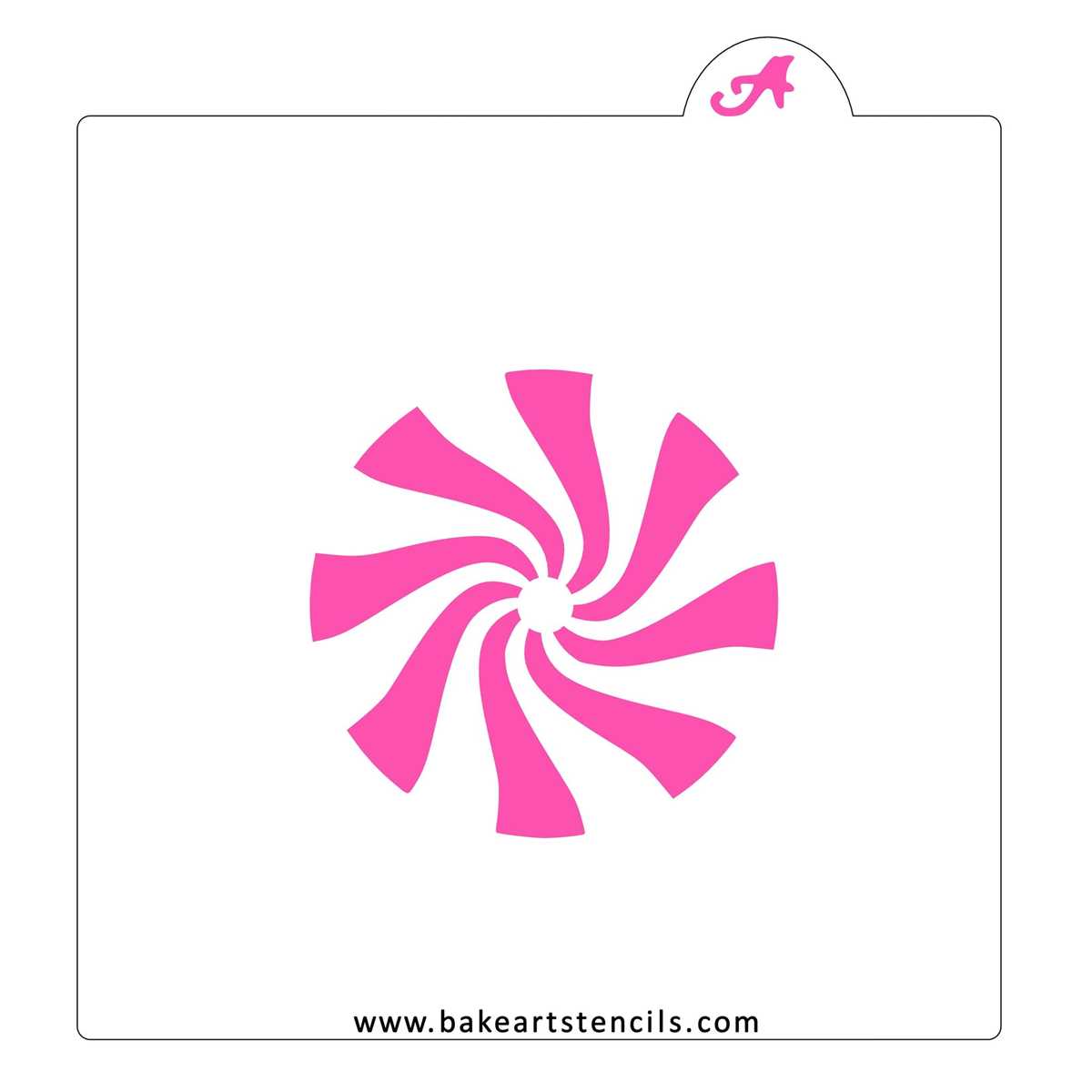printable peppermint candy template