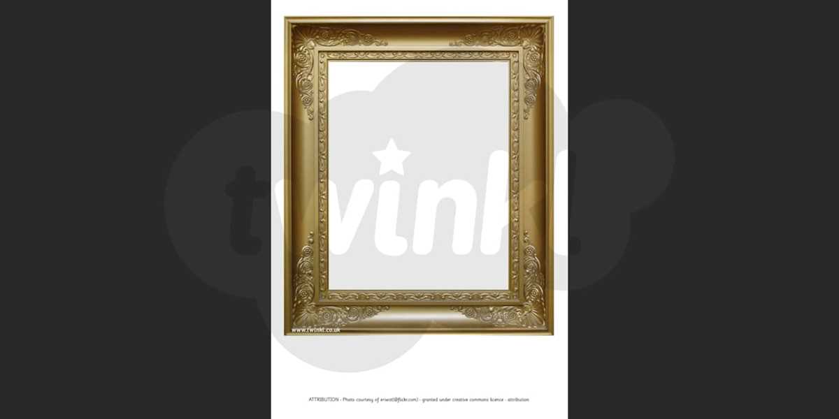 printable picture frames templates