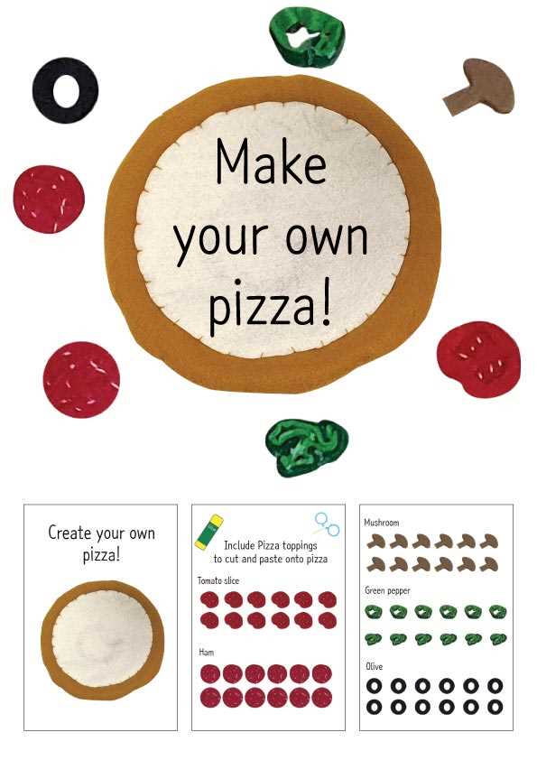 printable pizza toppings