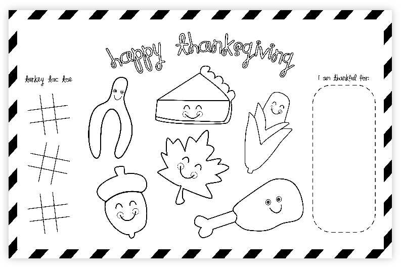 printable placemats free