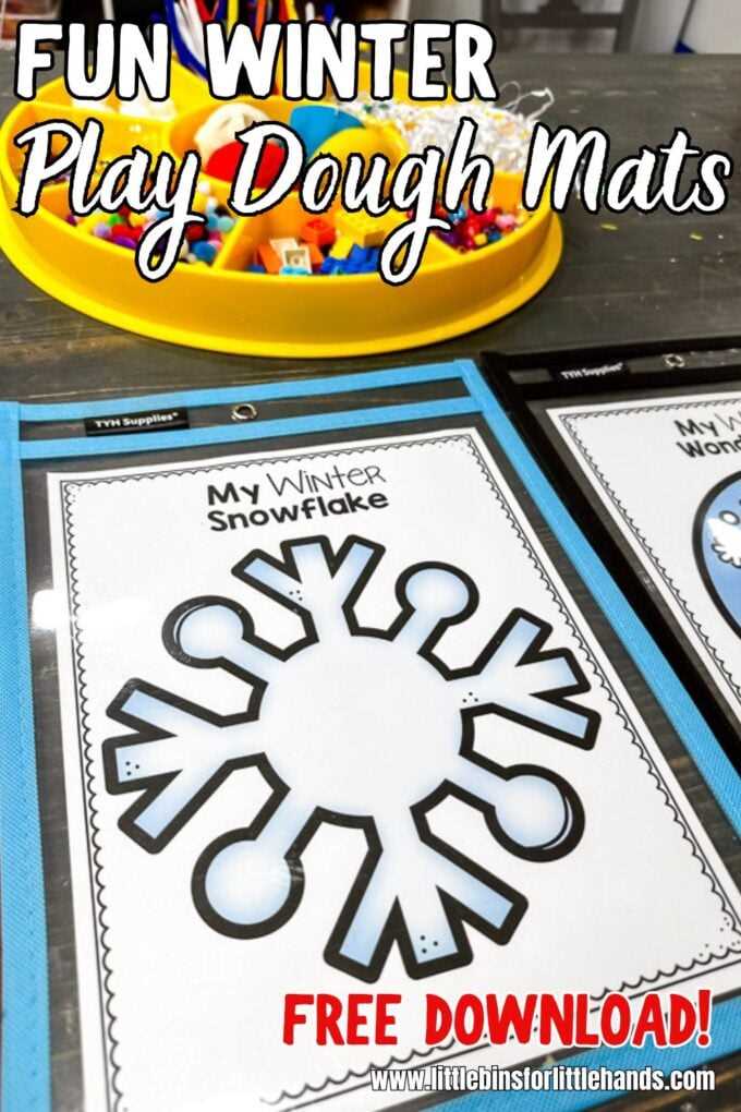 printable playdough mats