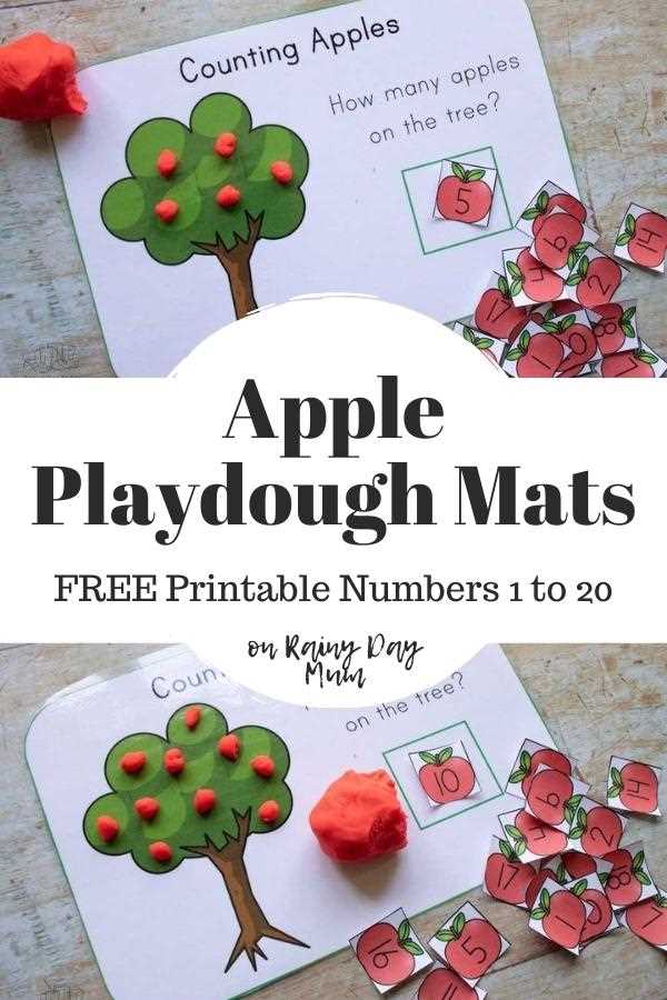 printable playdough mats