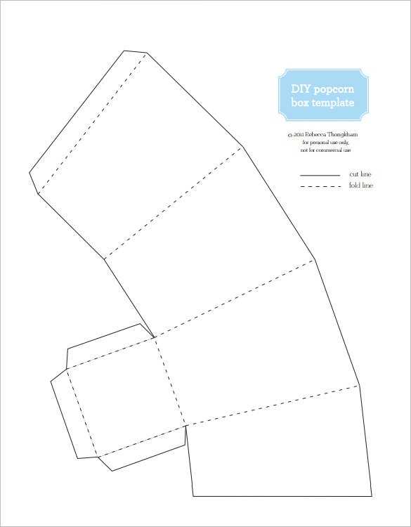 printable popcorn template