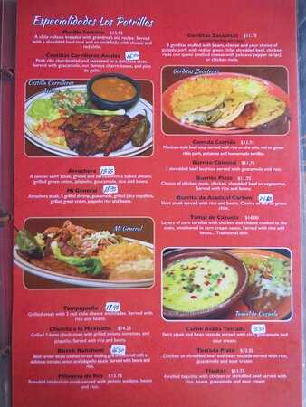 printable portillos menu