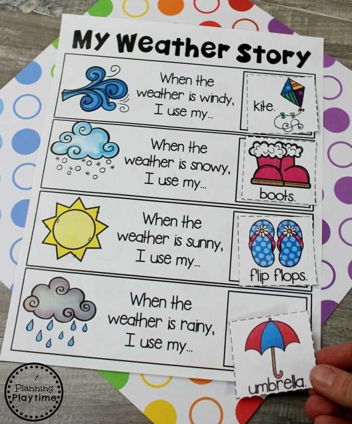 printable preschool stories
