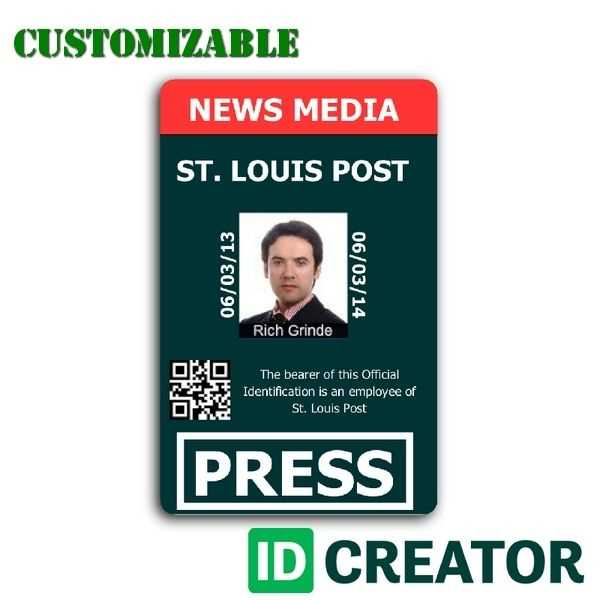 printable press pass