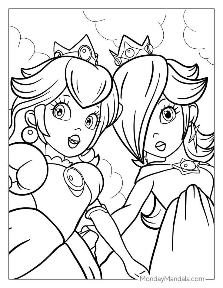 printable princess peach