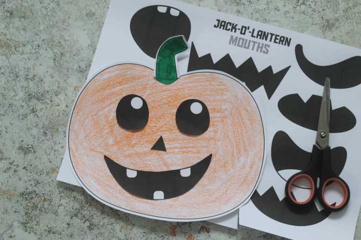printable pumpkin craft