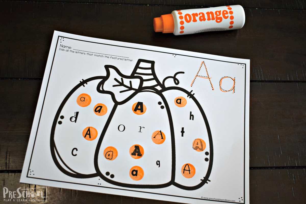 printable pumpkin worksheets for preschool