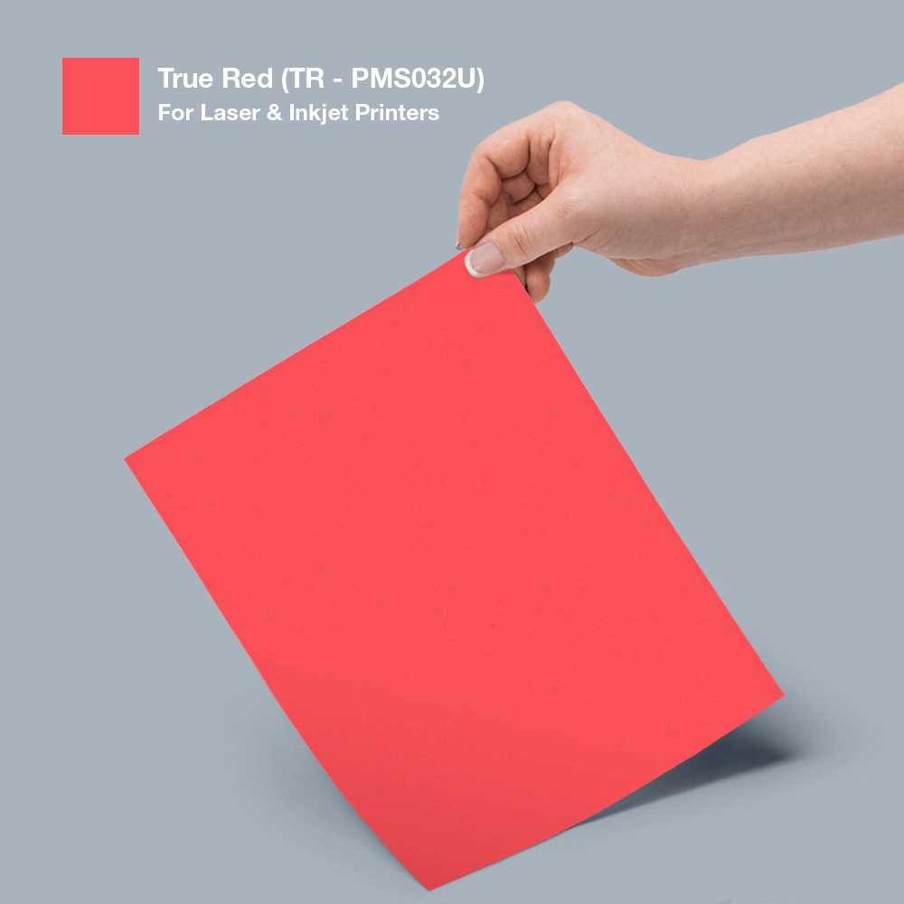 printable red paper