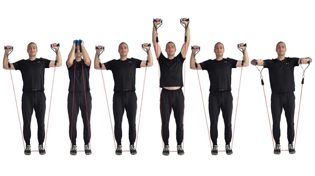 printable resistance tube exercises