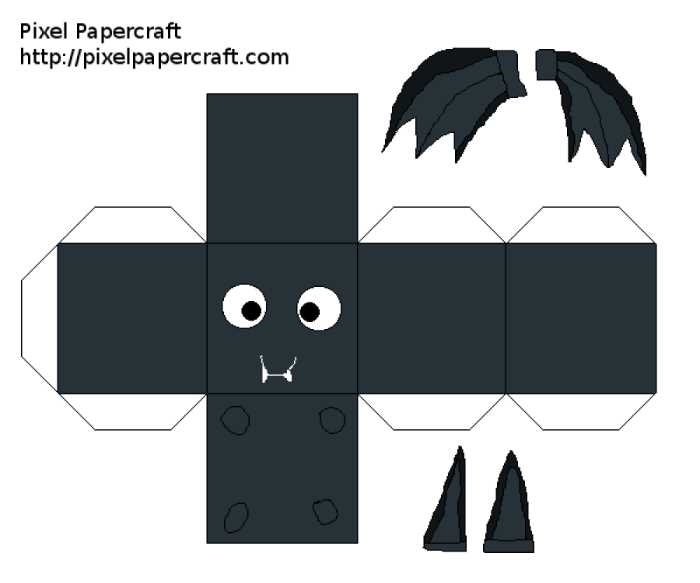 printable roblox papercraft template