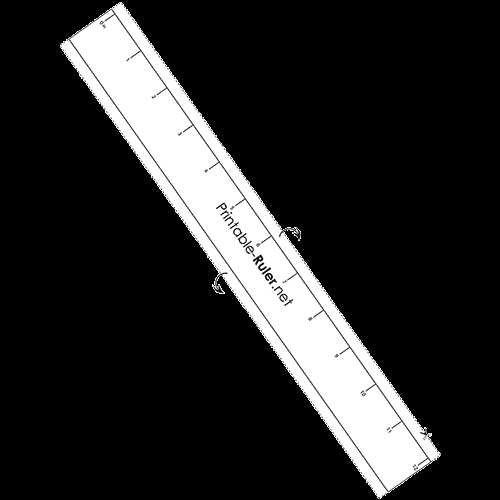 printable ruler in cm actual size