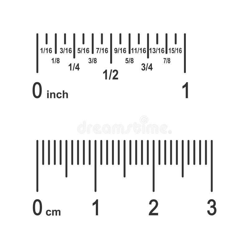 printable ruler with fractions