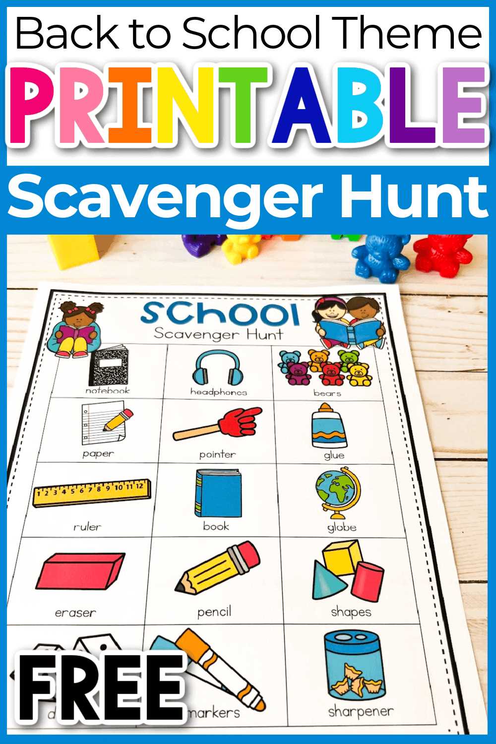printable scavenger hunt