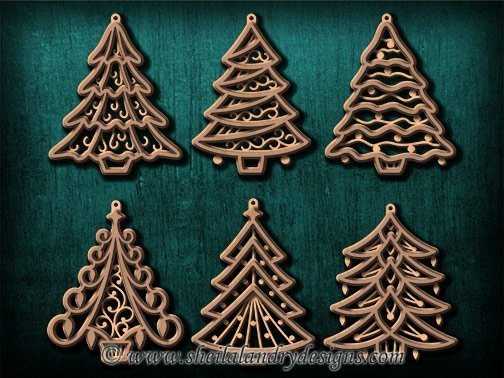 printable scroll saw christmas ornament patterns