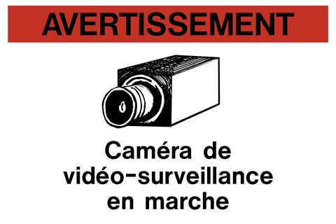 printable security camera signs