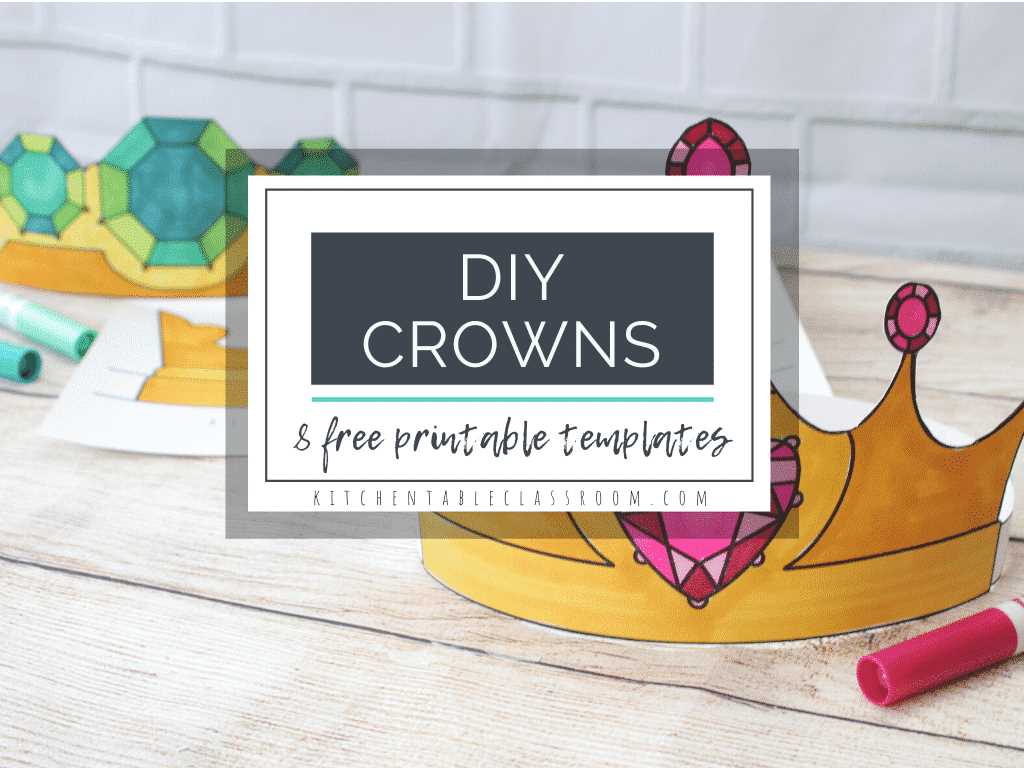 printable simple crown template
