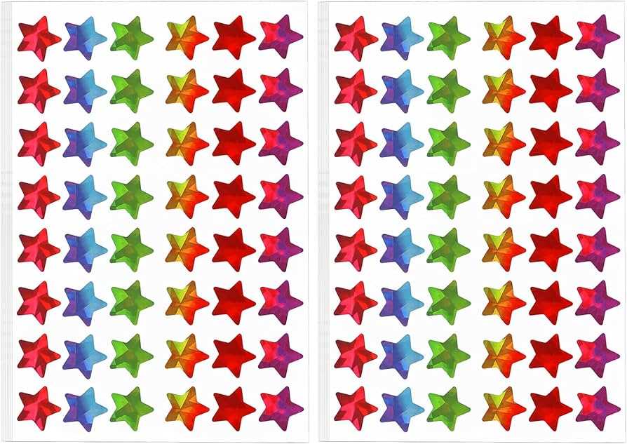 printable small stars