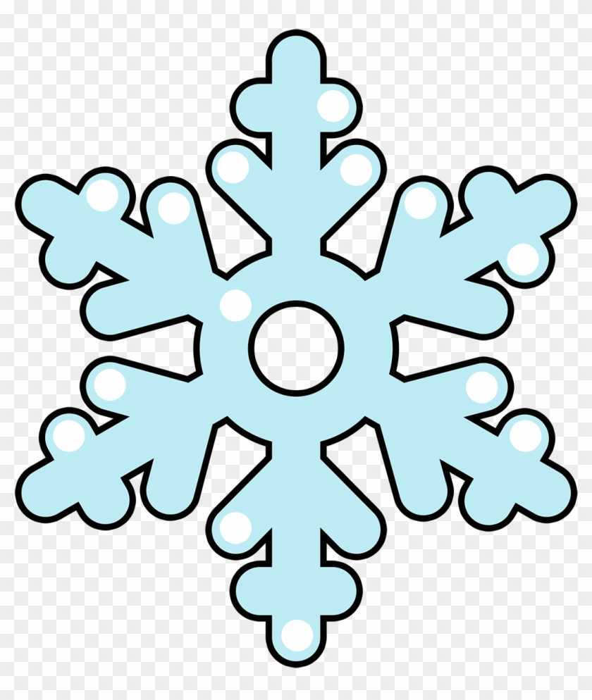 printable snowflake clipart