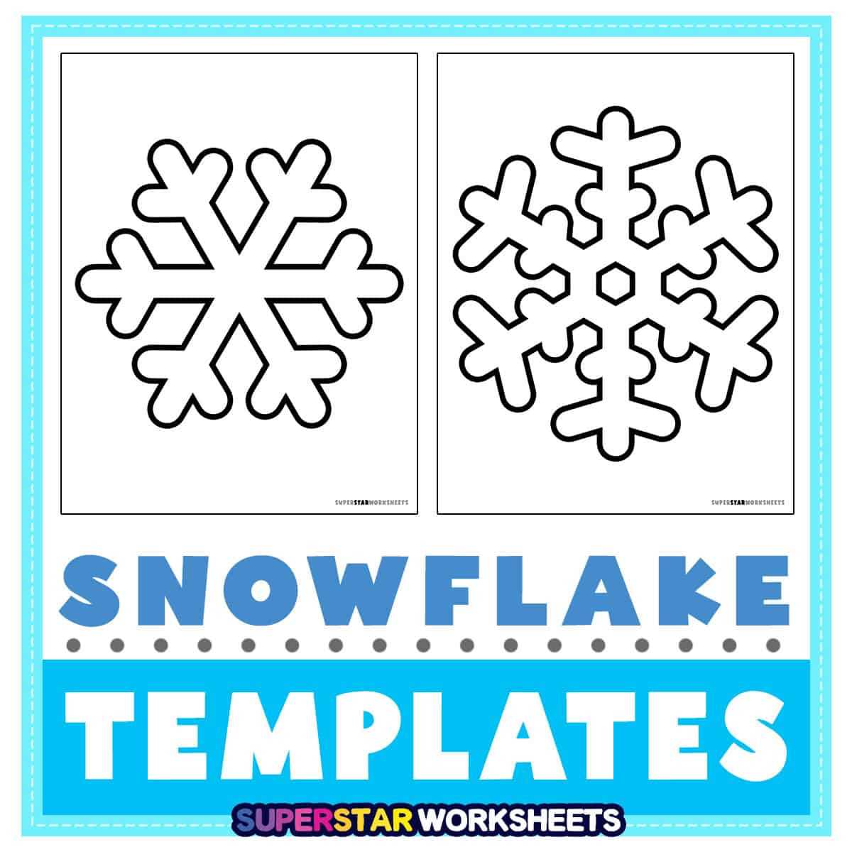 printable snowflakes free