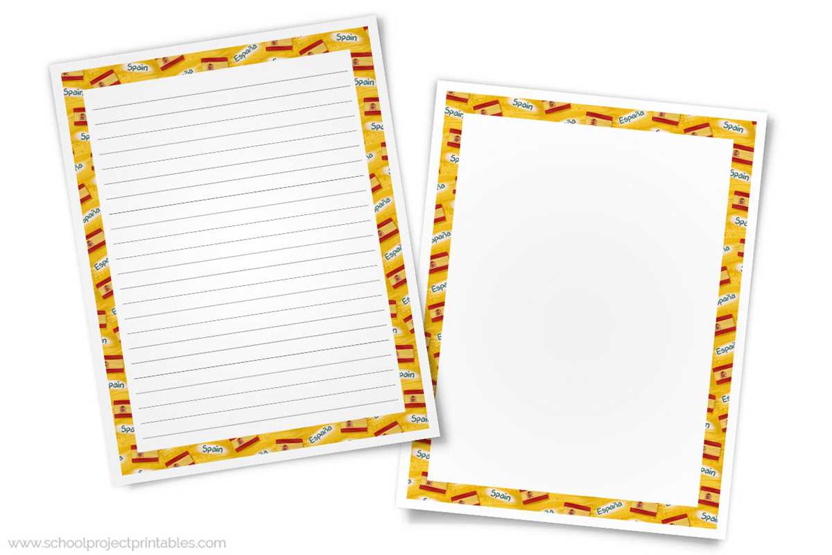 printable spanish flag
