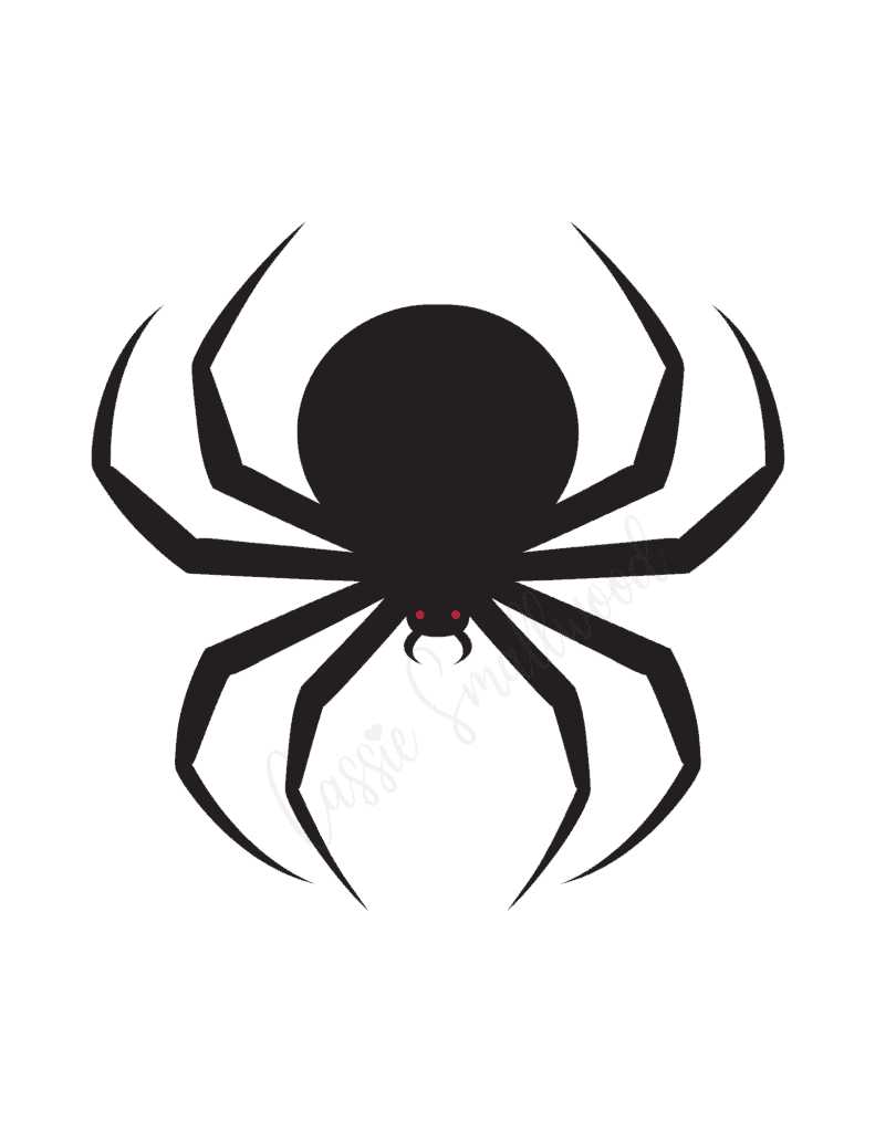printable spider prank