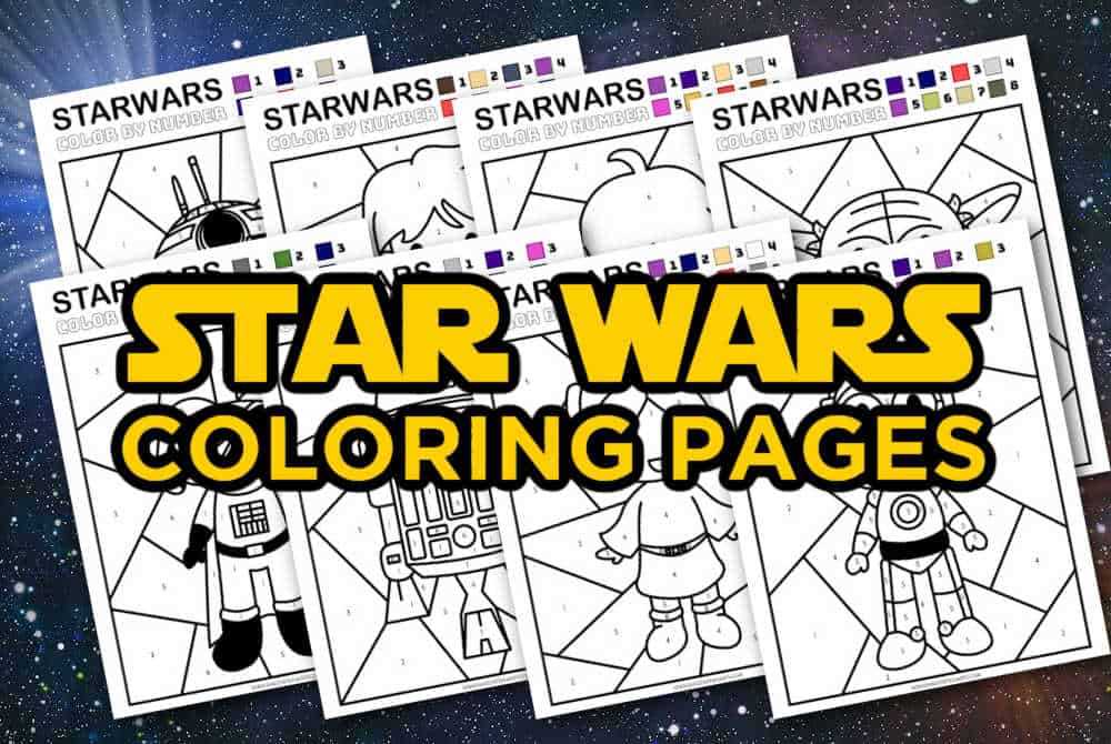 printable star wars coloring