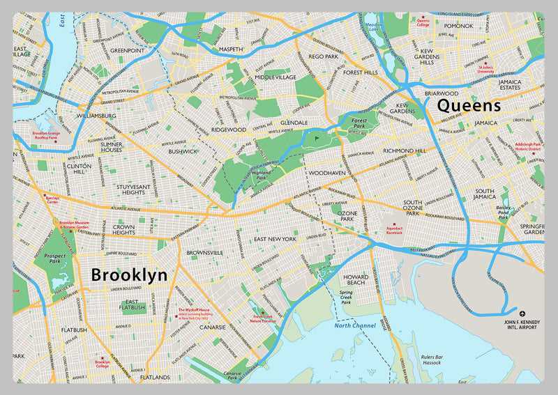 printable street map of manhattan ny