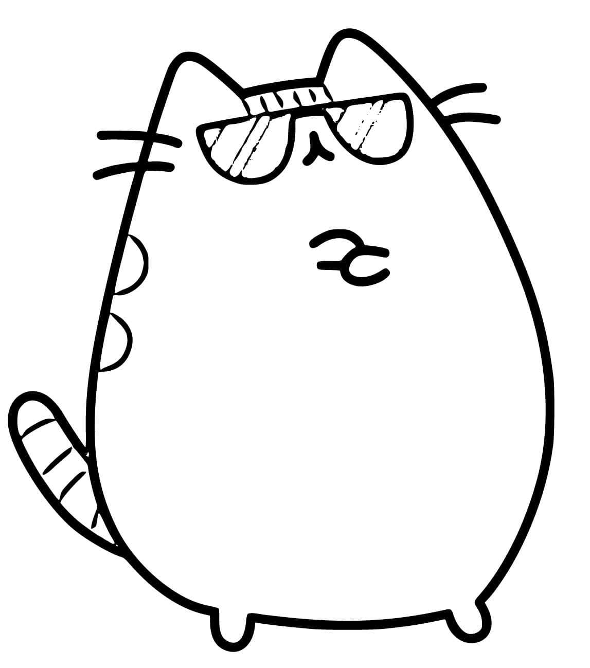 printable sunglasses coloring pages