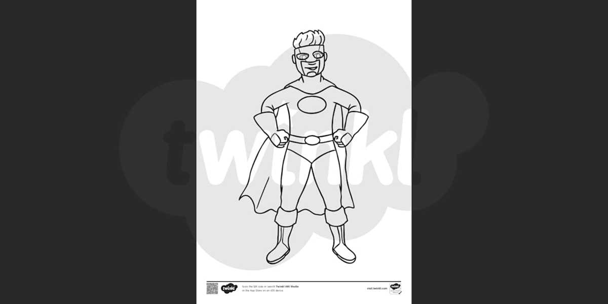 printable superhero colouring sheets