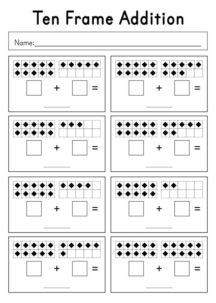 printable tens frames