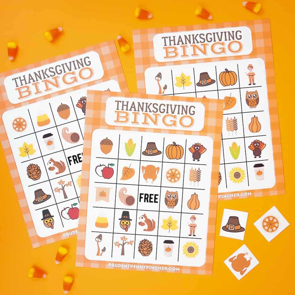 printable thanksgiving bingo cards