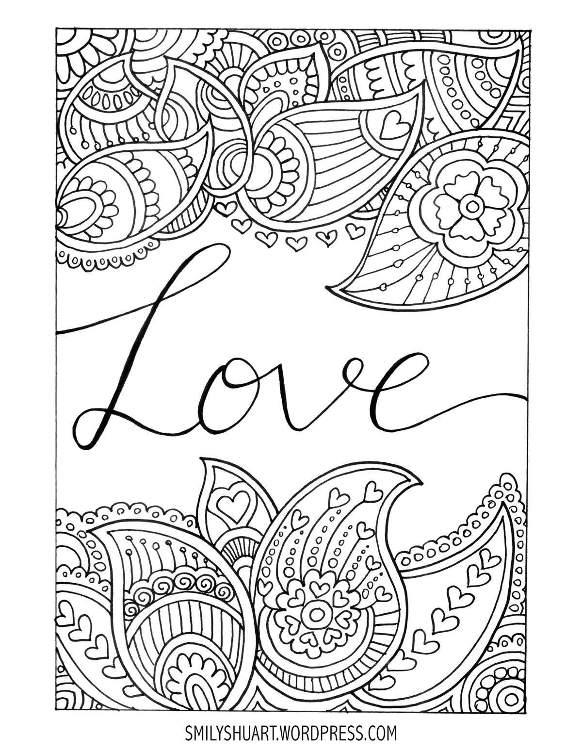 printable valentine coloring sheets