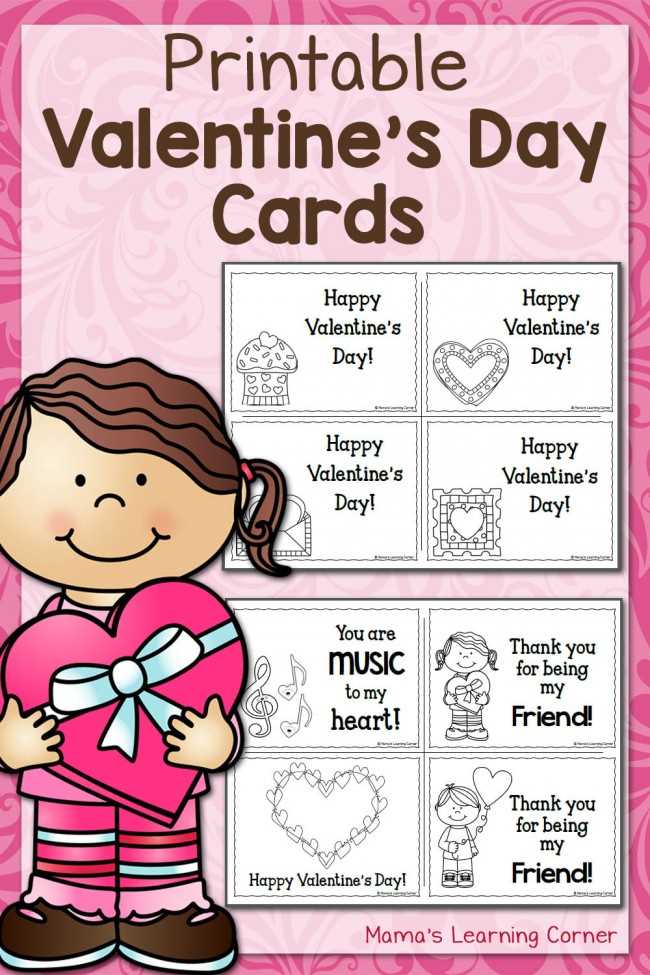 printable valentines cards free