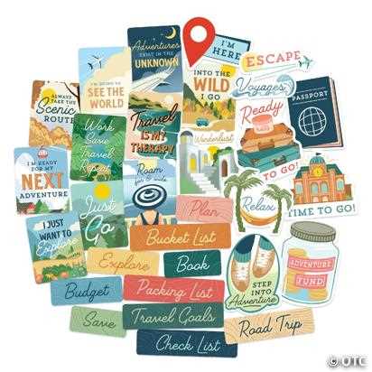 printable vision board stickers