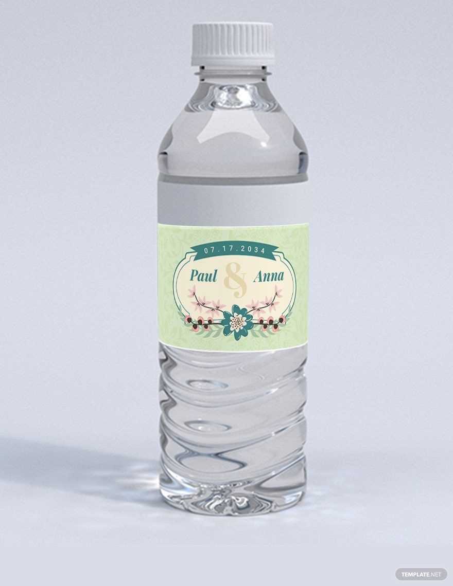 printable water bottle labels