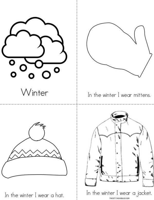 printable winter clothes