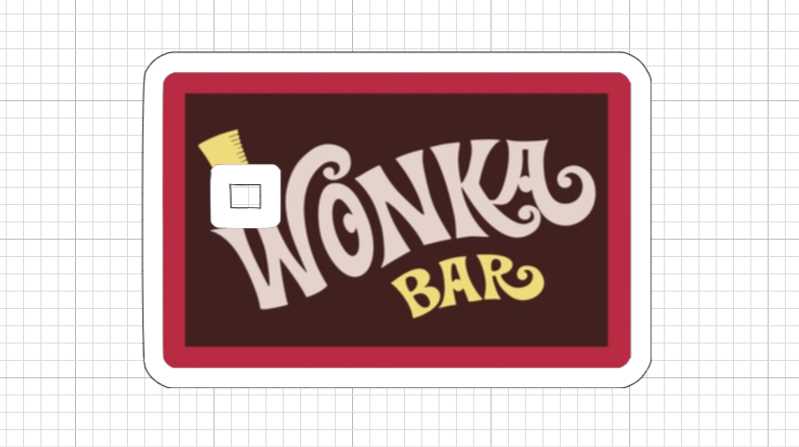 printable wonka bar