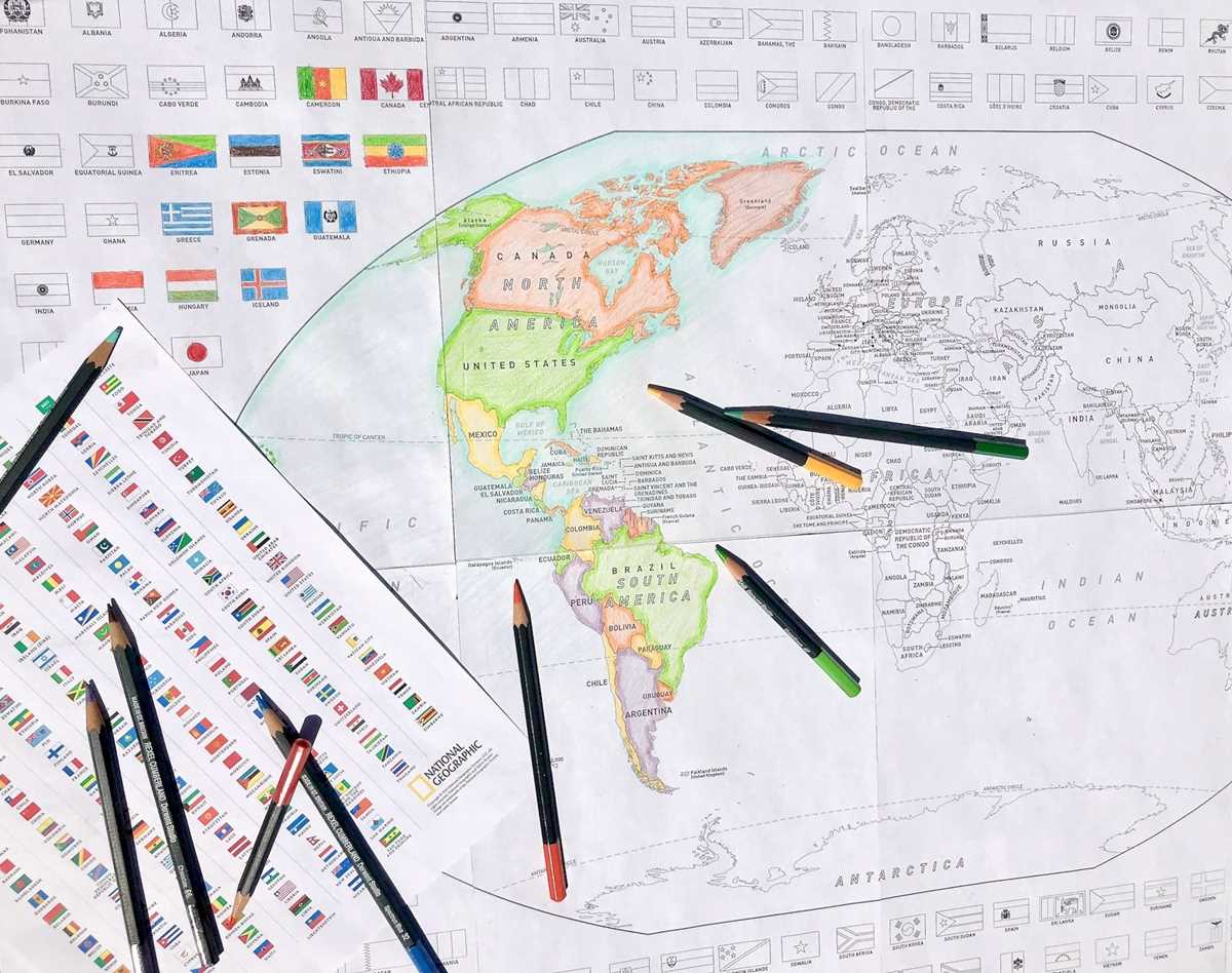 printable world map for kids