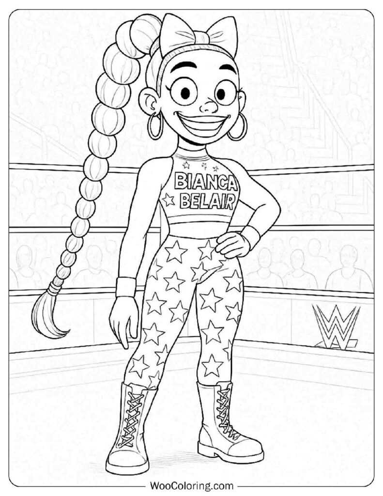 printable wwe belt coloring pages