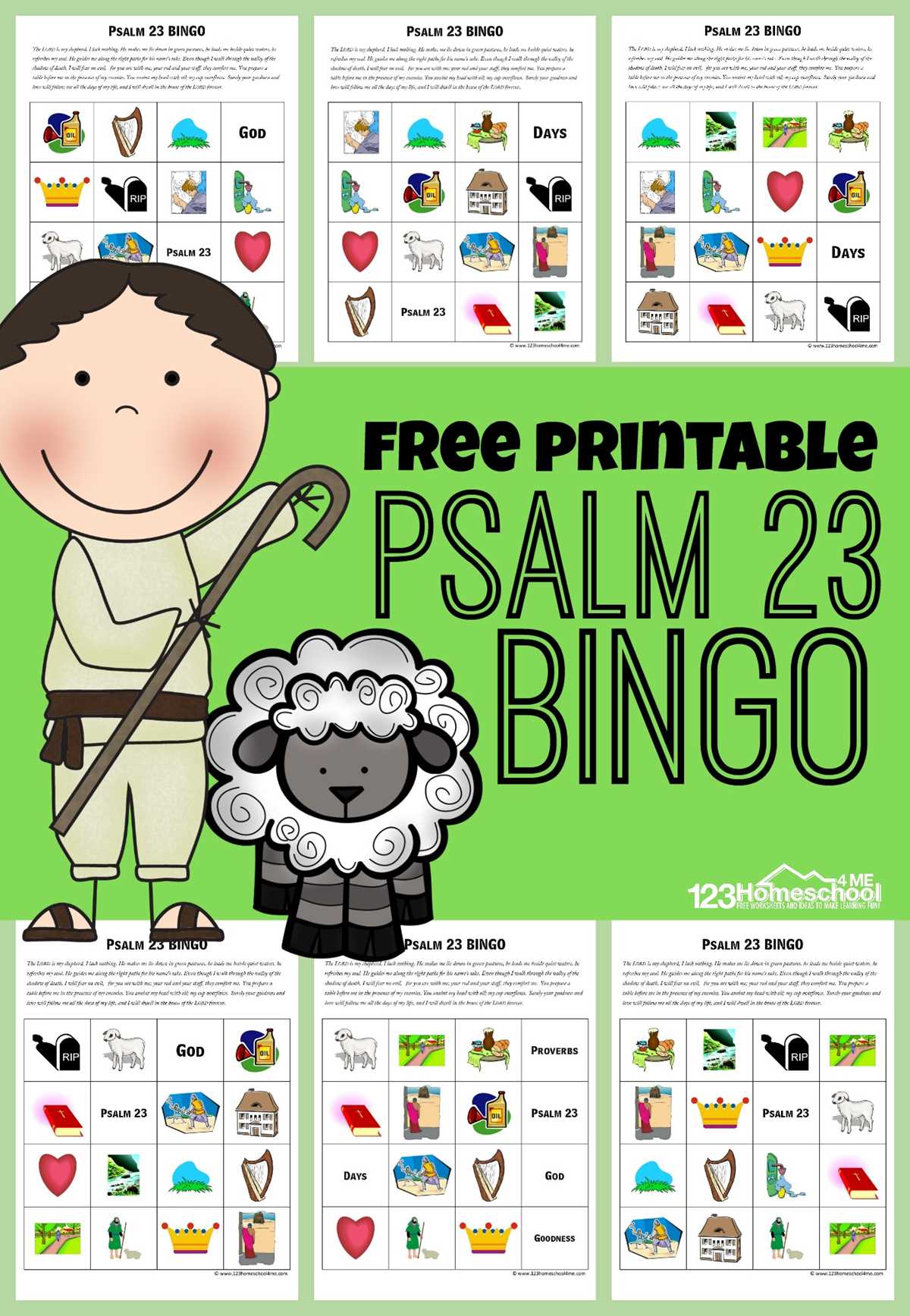 psalm 23 free printable