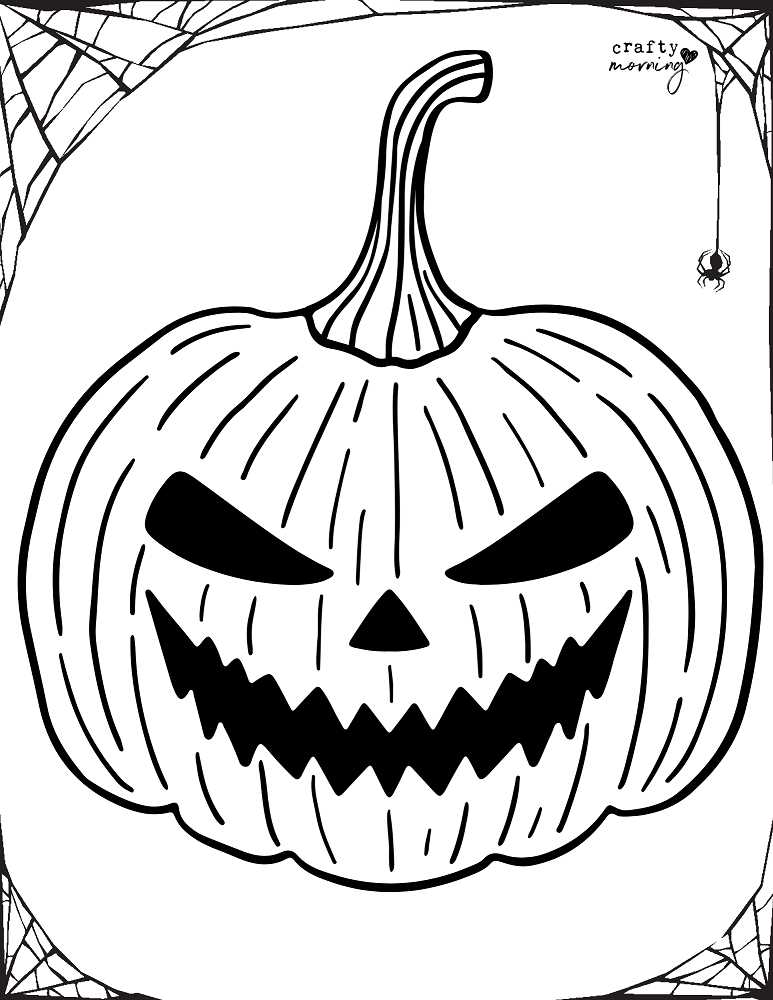 pumpkin printable coloring pages free