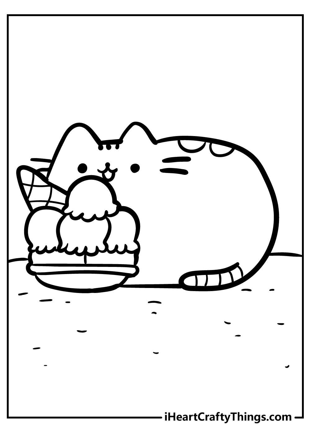 pusheen printable images