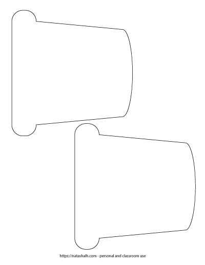 free printable flower pot template