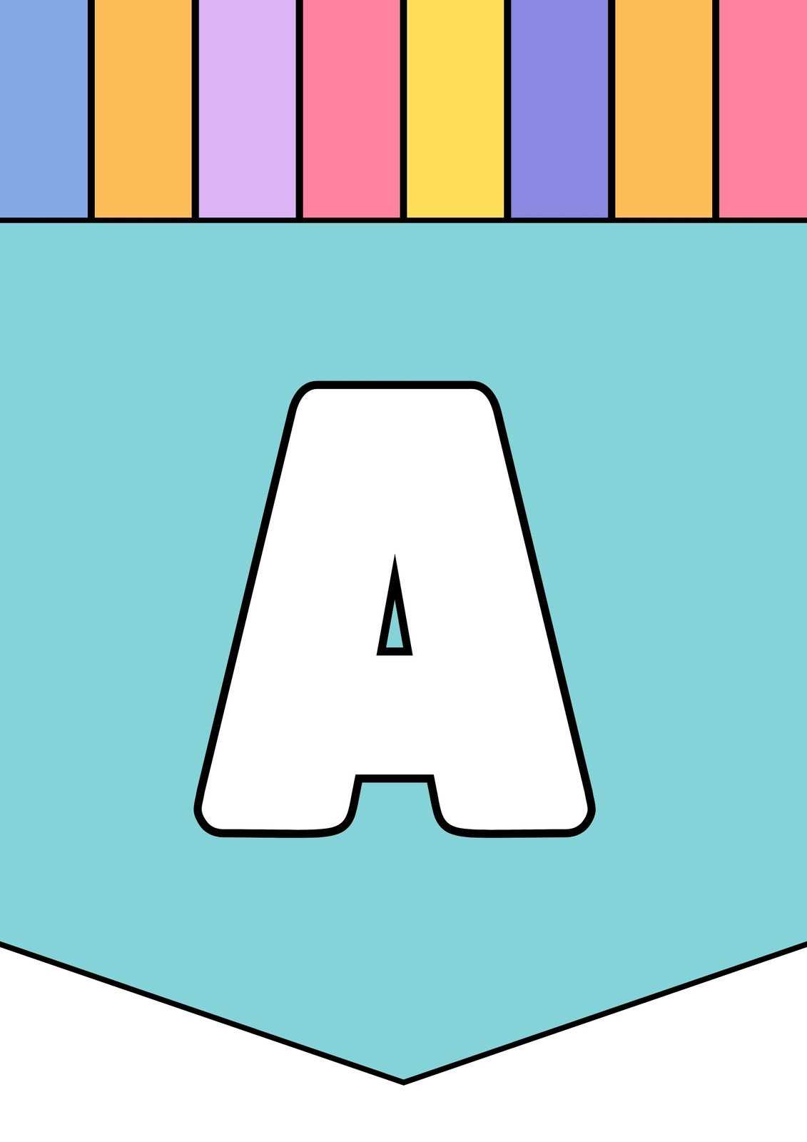 free printable alphabet letters template