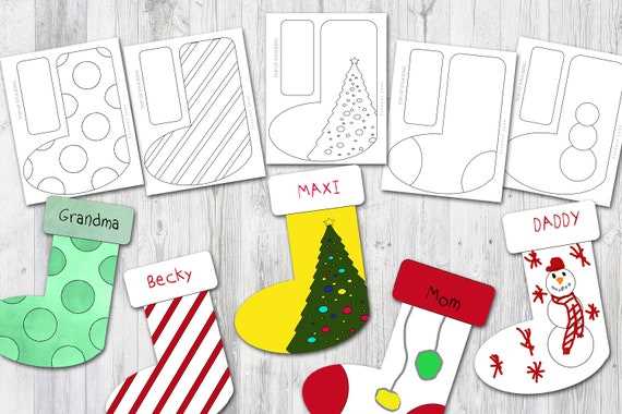 christmas crafts printables