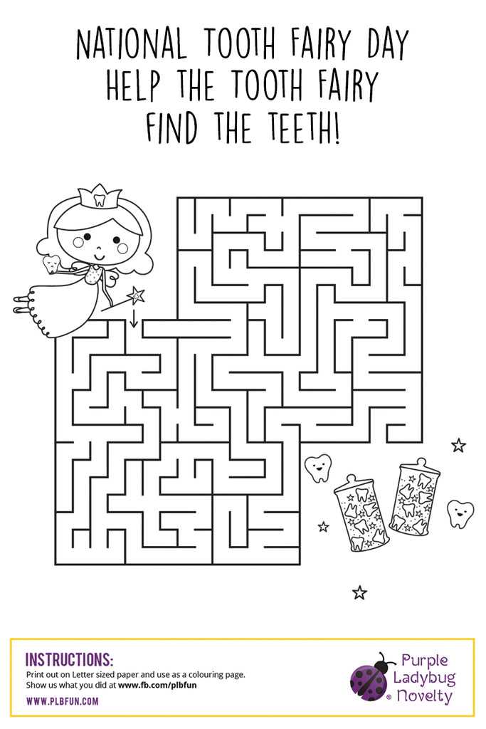 free printable dental activity sheets